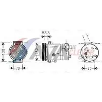 Ava Cooling DWAK018 Aircopomp