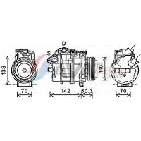 Ava Cooling BWAK428 Aircopomp