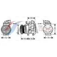 Ava Cooling KAK130 Aircopomp