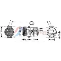 Ava Cooling OLAK494 Aircopomp