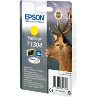 Epson T1304 (C13T130440) Inktcartridge Geel Hoge capaciteit