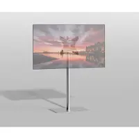 Cavus Vloerstandaard SQUARE rvs 120 cm VESA 300x300