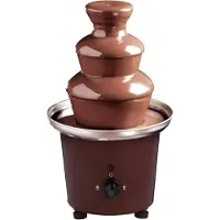 TIM. TIM Chocoladefontein - Fonteinset - Chocofontein- Inclusief Smeltpot - 900 ml - Bruin - 29cm x 21cm x 21cm