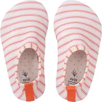 Fresk Zwemschoenen 25/26 - UV 50-bescherming – Antislip Strandschoenen – Quick Dry – Waterschoenen voor Kinderen – Elastische Pasvorm Unisex - Creme - Summer Stripes