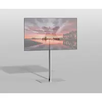 Cavus Vloerstandaard SQUARE rvs 120 cm VESA 400x300