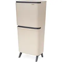 Brabantia SortUp Recycle Hi afvalemmer 20+25L Beige
