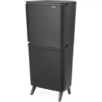 Brabantia SortUp Recycle Hi Poubelle 20 + 25 L Gris