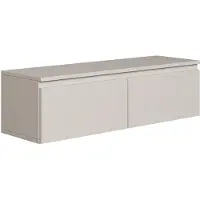 Selsey TV-meubel Kate zwevend 100cm | mdf beige 100x28.4x31.8 cm tv-meubels | NADUVI