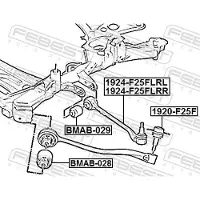 FEBEST 1924-F25FLRR Draagarm