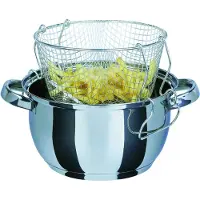 TIM. TIM Frituurpan 3 liter - Frituurpan - Zilver - 24cm x 24cm x 13cm