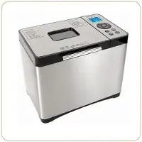 TIM. TIM Broodbakmachine – Broodmachine Met 19 Programma’s – Broodbakmachines Met 3 bruiningsniveau’s - Broodbak Machine - Zilver - 25cm x 36cm x 29cm