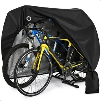 Luft Universele Fietshoes voor alle fietsen - Waterdicht - Voor 1 of 2 fietsen - Fietsbeschermhoes - Fietszeil - Beschermhoes - Oxford materiaal - Ook voor Elektrische Fiets