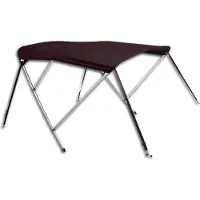 OceanSouth Biminitop DELUXE 3 boog breedte 170-190cm ZWART