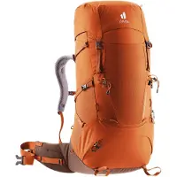Deuter - Trekkingrugzakken - Aircontact Core 55 + 10 SL Chestnut Umbra voor Dames - Oranje