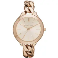 Michael Kors MK3223 Slim Runway Twist Rose Dial dameshorloge