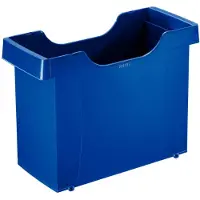 Leitz Hangmappencassette Plus - Geschikt Voor A4 Hangmappen - Archiveren en Opbergen - Stapelbaar - Blauw - 1 Stuk