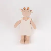 Egmont toys knuffel giraf biologisch katoen 26 cm baby speelgoed.