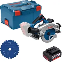 Bosch GKS 18V-57-2 GX Professional accu-cirkelzaag 18 V 165 mm borstelloos + 1x accu 5,0 Ah + L-Boxx - zonder oplader