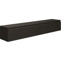 Selsey TV-meubel Kate zwevend 175cm | mdf zwart 175x28.4x31.8 cm tv-meubels | NADUVI