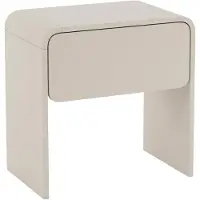 NADUVI Collection Nachtkastje Lontero | mdf beige 50x51.5x35 cm nachtkastjes | NADUVI