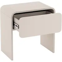 NADUVI Collection Nachtkastje Lontero | mdf beige 50x51.5x35 cm nachtkastjes | NADUVI