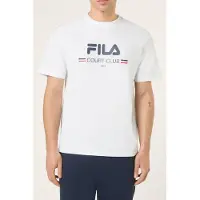 FILA Witte Katoenen Heren T-Shirt