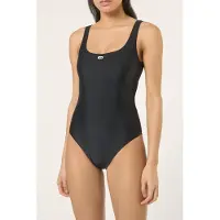 FILA Isola Logo Scoop Back Swimsuit Black Maat: S | Badpakken Outlet | Dames | Zwart