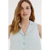 Josephine & Co Bliss Gilet Light Indigo Maat: 34 | Gilets Outlet | Dames | Blauw