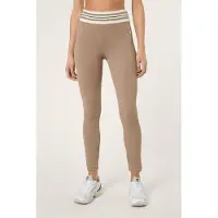 FILA Bientina Heritage Tape Active Leggings Pine Bark Maat: S | Leggings Outlet | Dames | Bruin