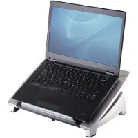 Fellowes Office Suites laptop standaard - verstelbaar - zwart/zilver