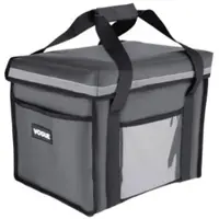 Vogue Geïsoleerde Bezorgtas Grijs 380x305x380mm - FR225