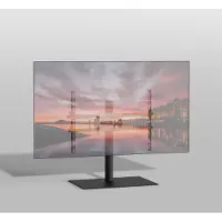 Cavus Vloerstandaard SQUARE zwart 60 cm VESA 600x400