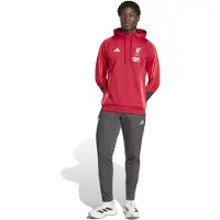 Adidas Liverpool Track Trainingspak Hooded 2025-2026 Rood Grijs Zilver