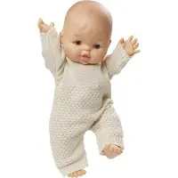 Heless Meisjes Babypop met Gebreide Romper - 34cm