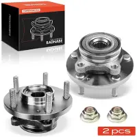 Frankberg 2x Wielnaaf Set Achter voor Fiat Sedici