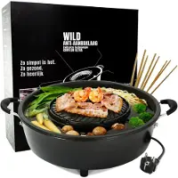 TIM. TIM Hotpot Electrisch - Hotpot - Zwart - ‎34cm x 43cm x 17cm