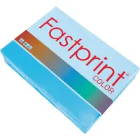 Fastprint Kopieerpapier A3 120gr azuurblauw 250vel - 5 stuks