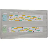 Eichner VisiPlan Strokenplanbord - 1.000 x 580mm - 31 sleuven (9080-00116)