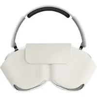 Kwmobile cover voor over-ear koptelefoon - geschikt voor Nothing Headphone (1) - Van flexibel silicone - In wit