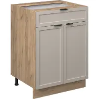 Vicco Fame-Line Onderkasten – 60 cm met lade, zonder werkblad GrijsBeige