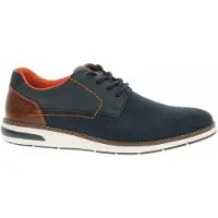Rieker Veterschoen navy / bruin / oranje