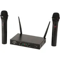 Partystrolche Lecteur Karaoké Micros 200UHF-MKII Noir
