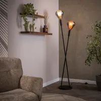 Lyora Glazen vloerlamp Wings