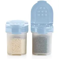 Tupperware kleine kruidenovaaltjes set van 2 stuks a 100 ml
