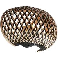 Anne Light & Home Maze LED Wandlamp | 1x E14 10W | Dimbaar | Beige/Zwart