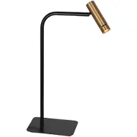 Steinhauer Tafellamp Lumo zwart met goud