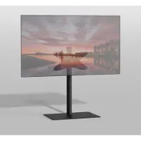Cavus Vloerstandaard SQUARE zwart 80 cm VESA 400x200