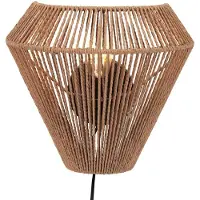 Steinhauer Rotan wandlamp Ropex rotan