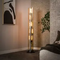 Lyora Glazen vloerlamp Tube 150cm