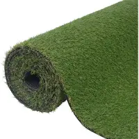 vidaXL Kunstgras 1x15 m/20 mm groen